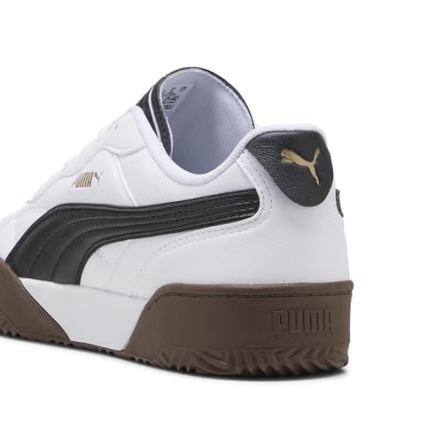 Puma Tifosi Sneaker White Black Espresso Brown - Image 2