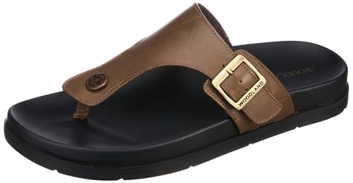 Woodland Men's Khaki Nubuk Slippers