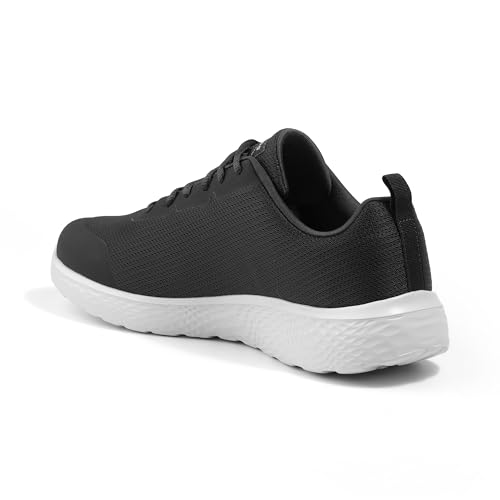 Skechers Men's Black/White Running Shoe - Image 3