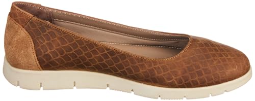 Woodland Women's Camel Nubuk Bally - Image 3