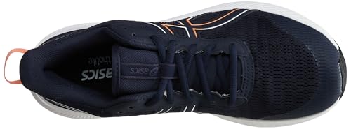 ASICS Men's JOLT 5 Running Shoes - Midnight/Vivid Coral - Image 4