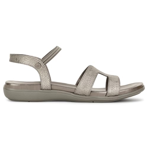 Bata Grey Slip-on Sandals for Women - Image 5