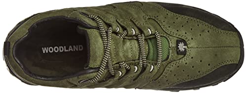 Woodland Mens Casual Shoe - Olive - Image 5