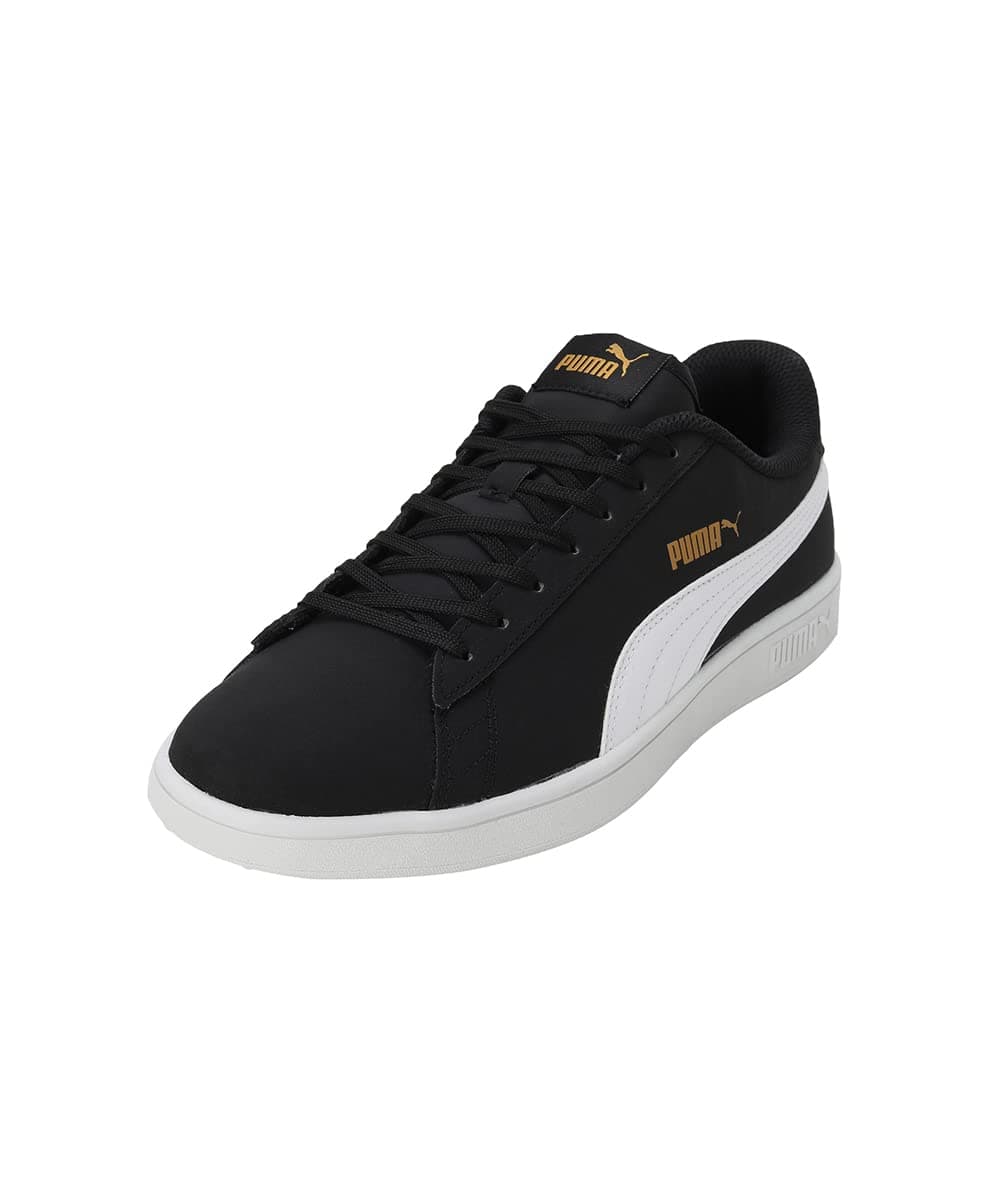 Puma Smash V2 Sneaker - Black White Gold