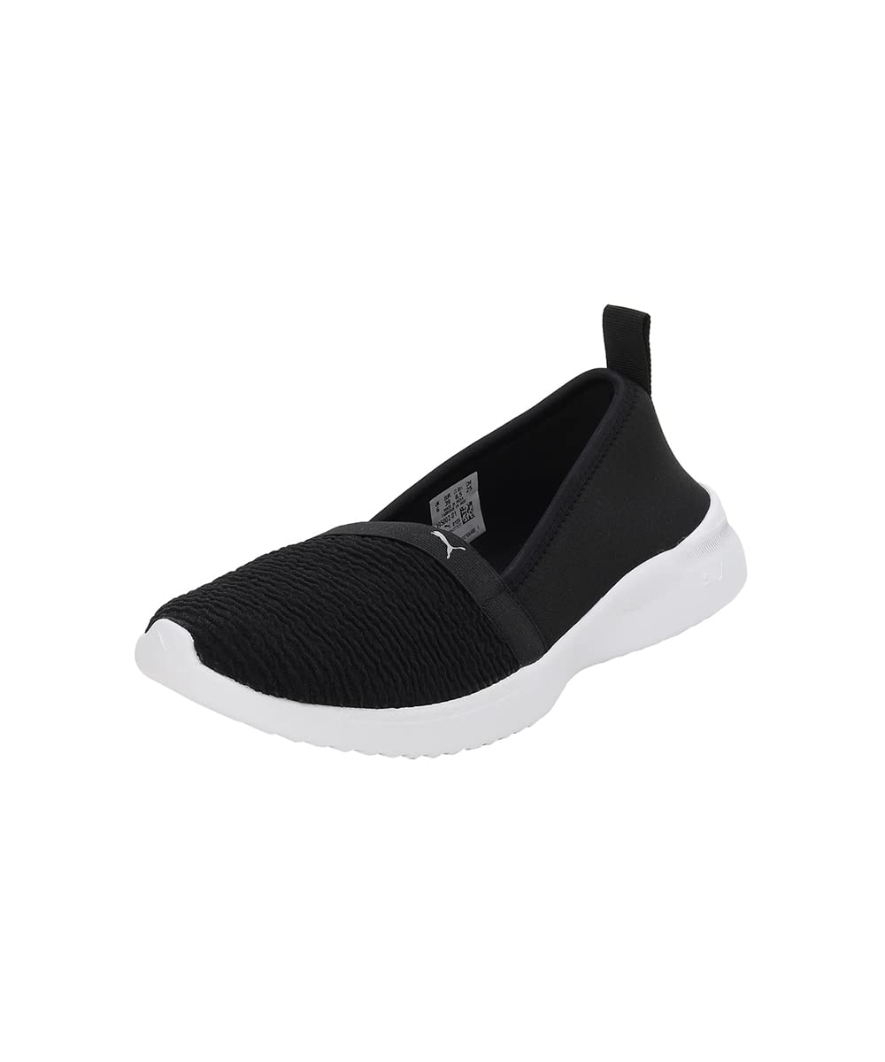 Puma Adelina Sneaker - Black Silver Women's