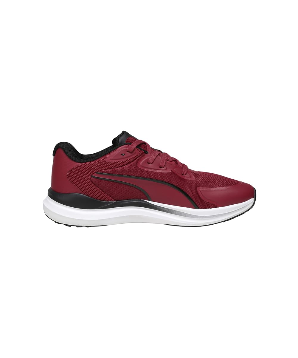 Puma Men's ComfortRise Lite Running Shoe - Red Black White - Image 3
