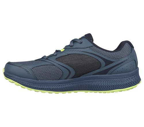 Skechers Men's GO Run CONSISTENT - Navy/Lime - Image 5