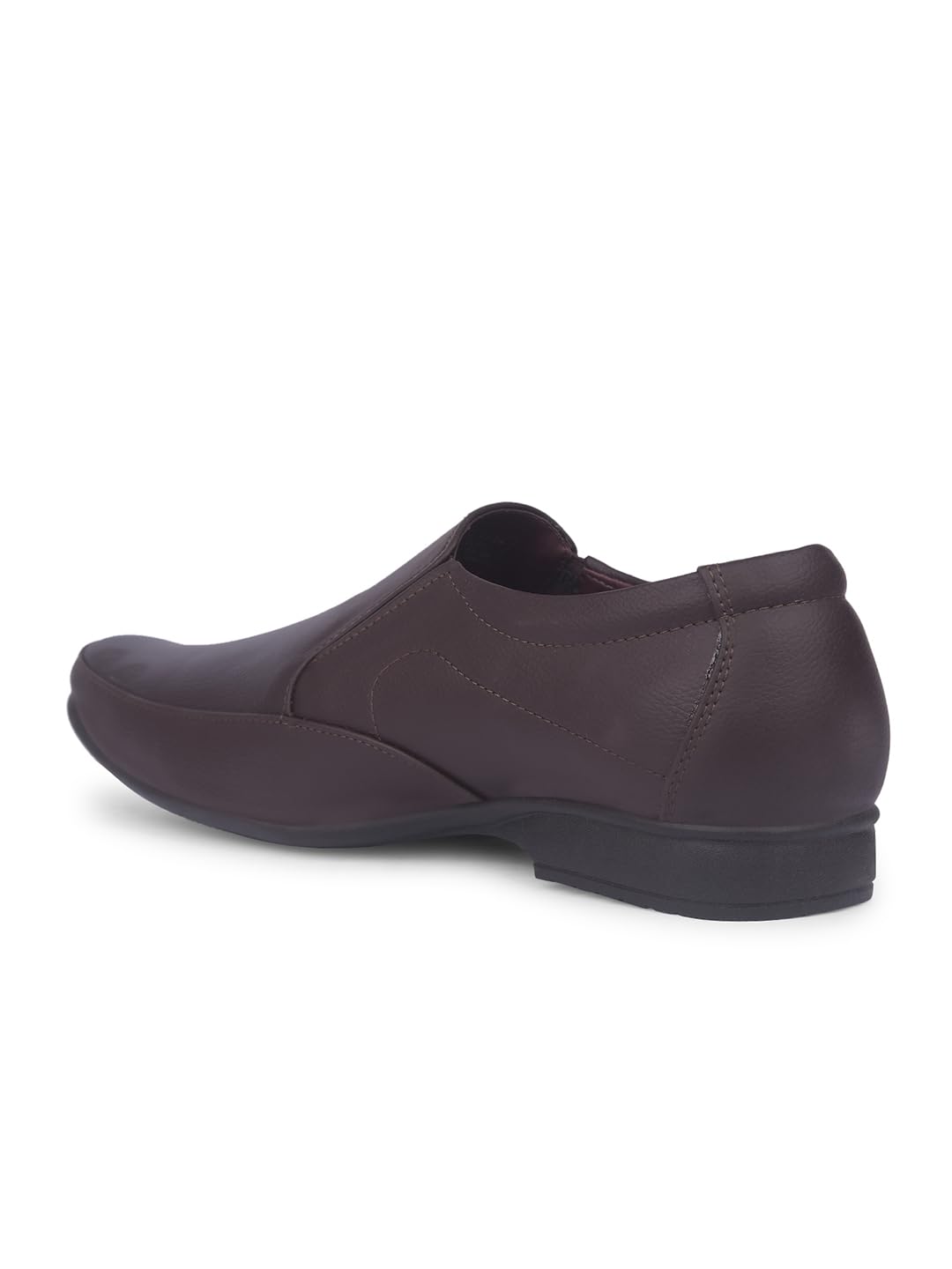 Bata Men's Brown Slip-On Formal Shoes - Image 3