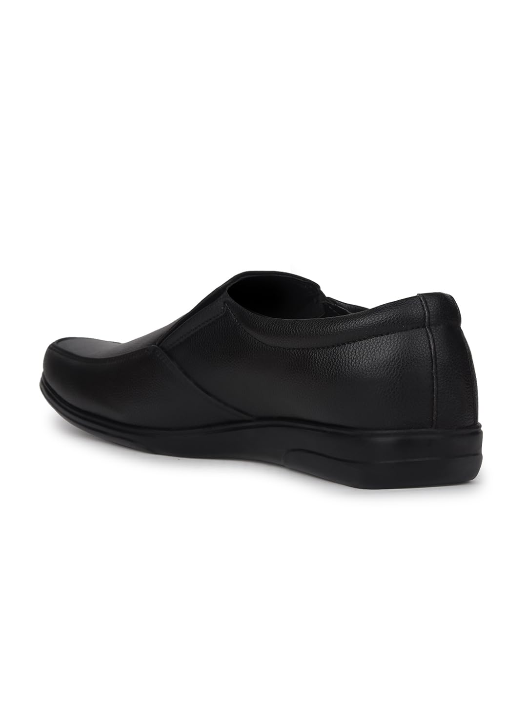 Bata Men's Formal Leather Shoes - Black - Image 3