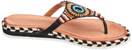 Woodland Women's Black NAPPA Slippers - Image 3