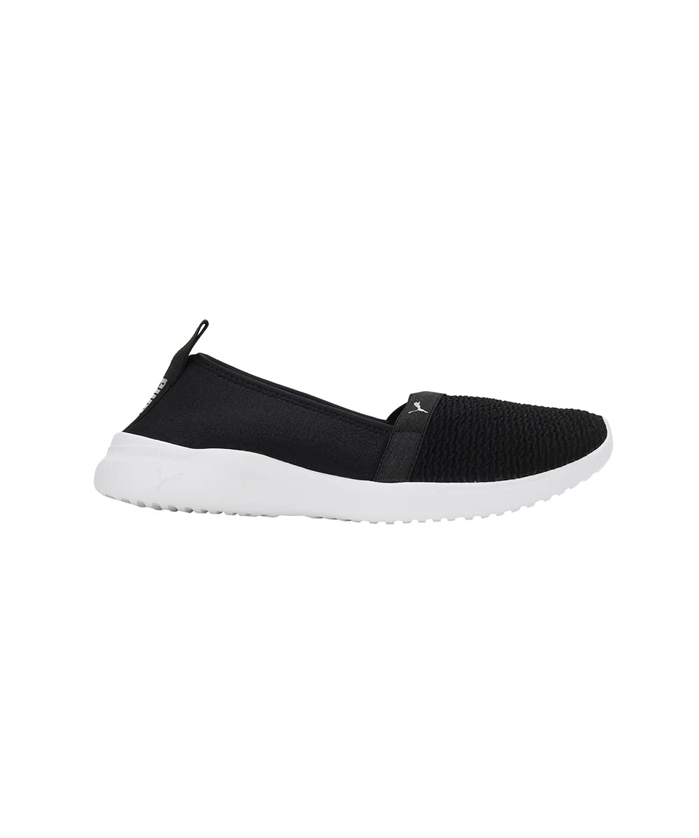 Puma Adelina Sneaker - Black Silver Women's - Image 3