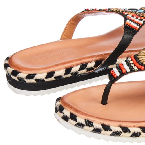 Woodland Women's Black NAPPA Slippers - Image 2