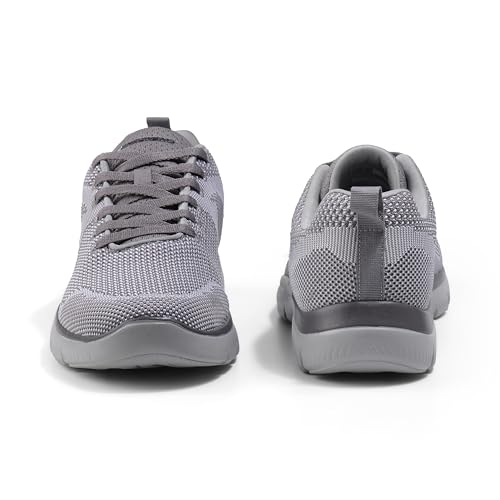 Skechers Mens Summits Sneaker - Light Gray - Image 5