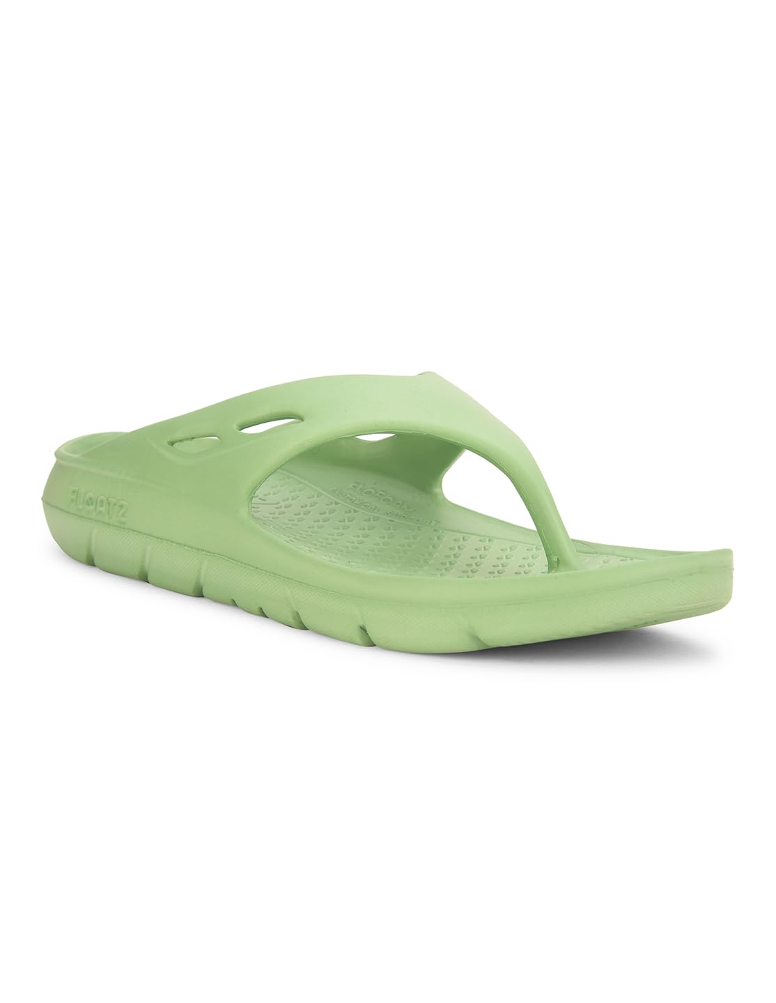 Bata Floatz Green Slippers for Women - Image 2