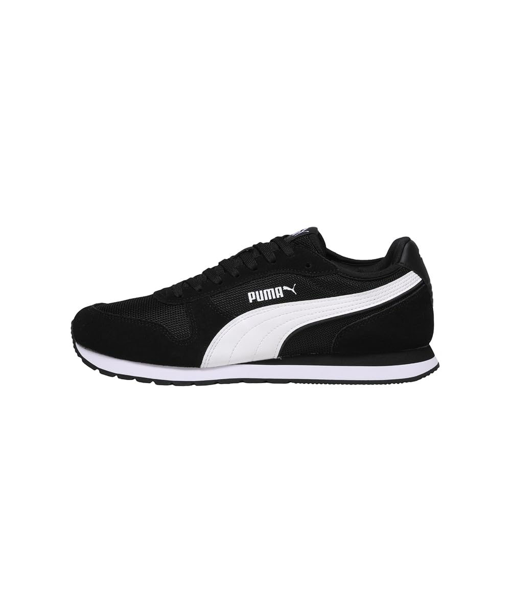 Puma ST Miler Sneaker - Black White Unisex - Image 2