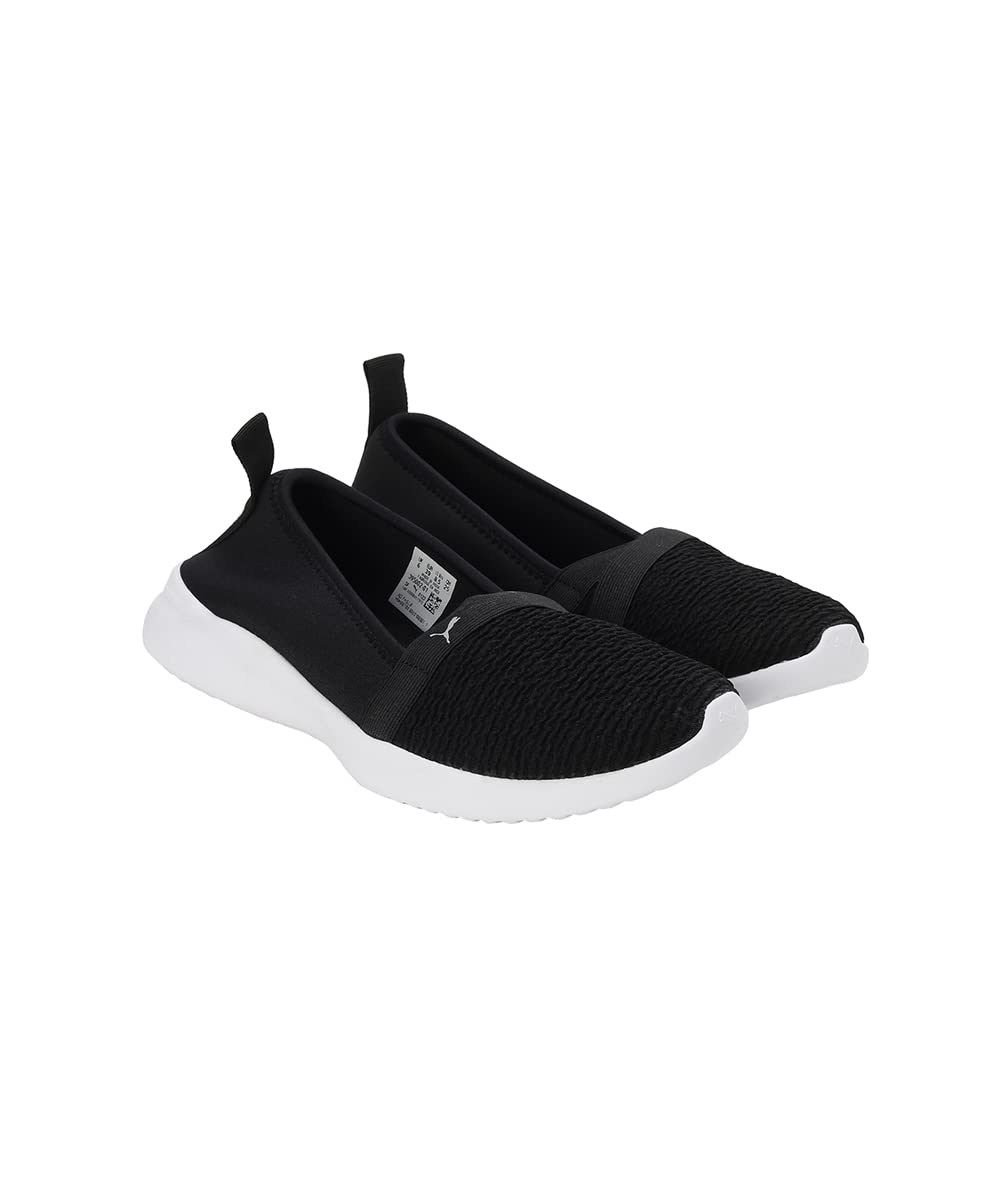 Puma Adelina Sneaker - Black Silver Women's - Image 5