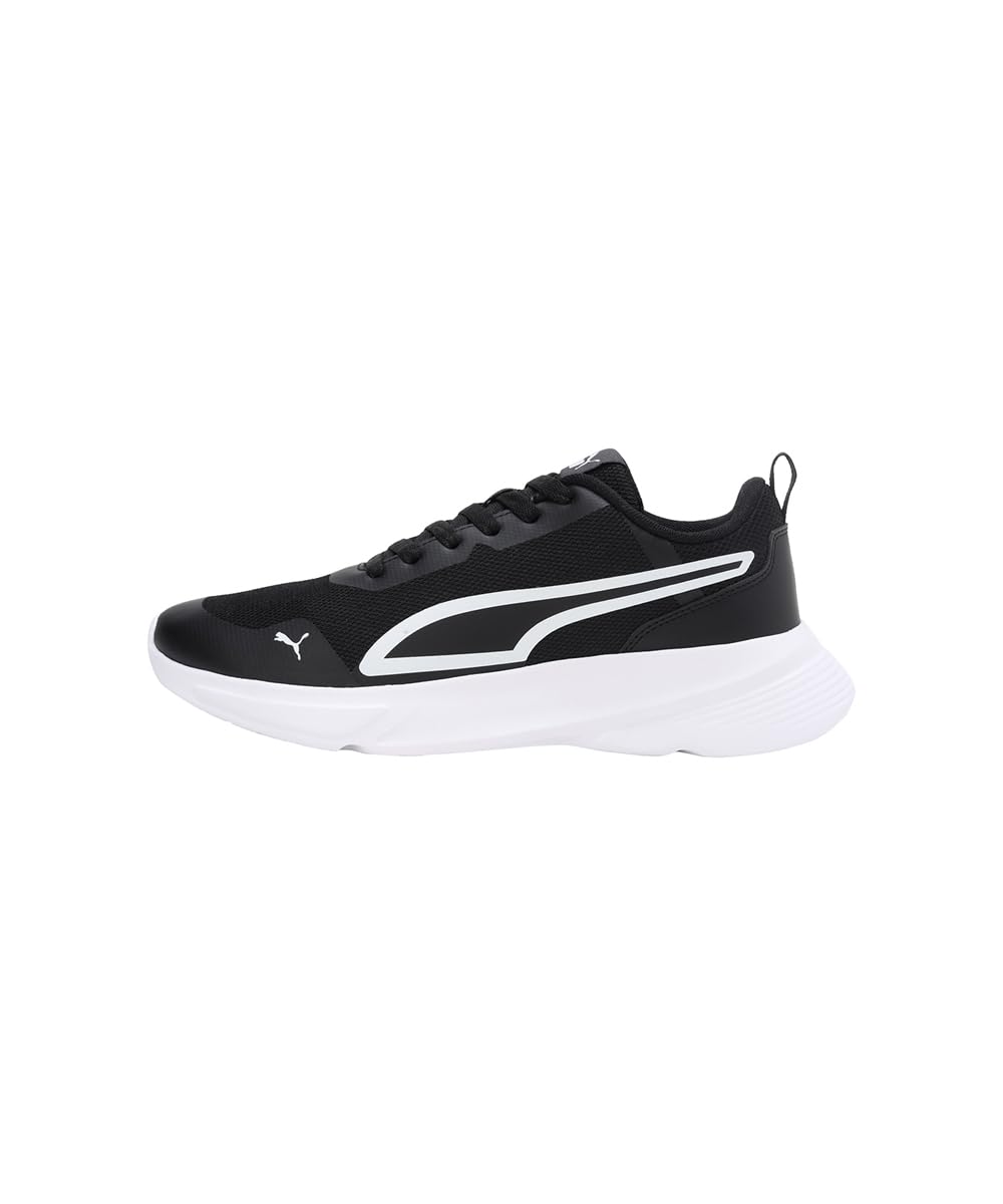 Puma Mens Alfarun Pro Sneaker - Black White - Image 2