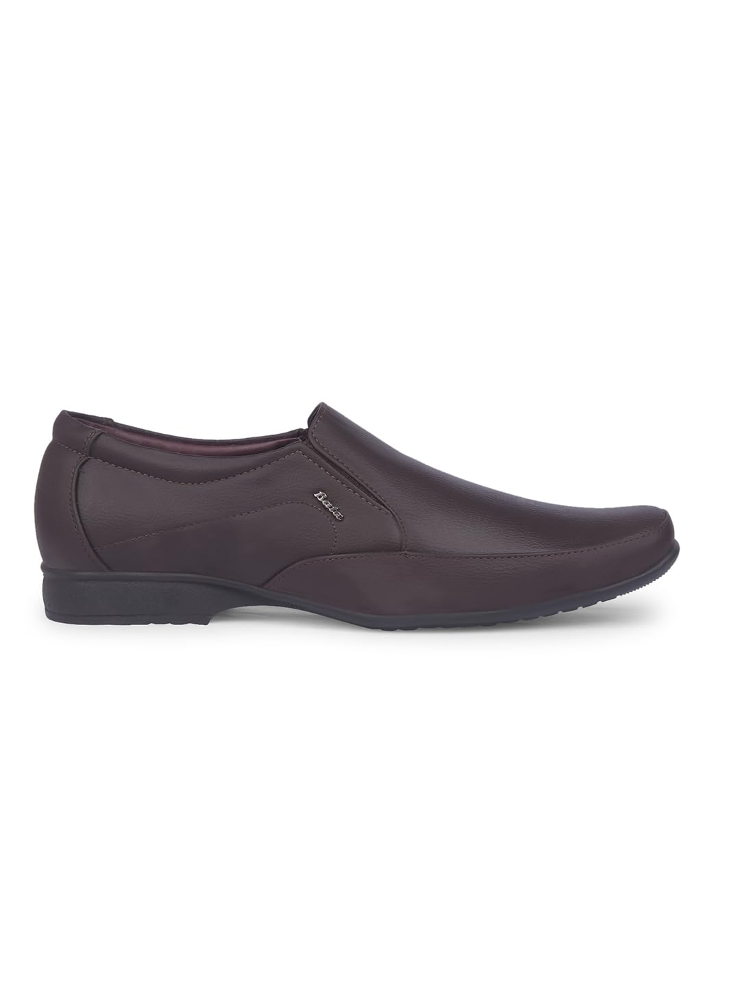 Bata Men's Brown Slip-On Formal Shoes - Image 2