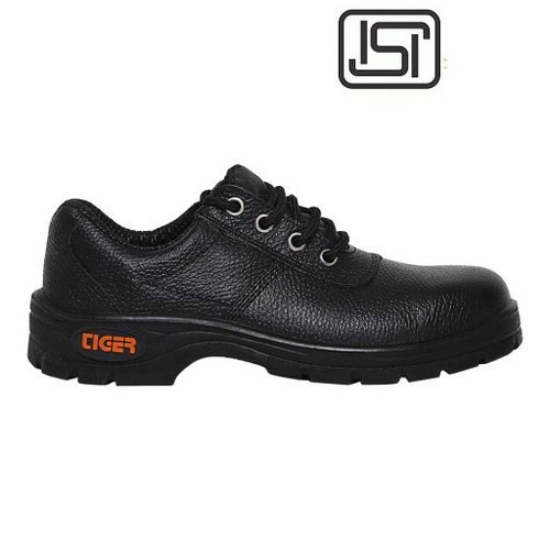 Tiger Men's Black Lorex Safety Shoes - Image 2