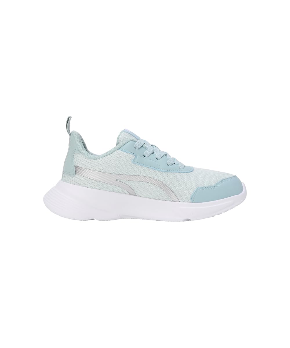 Puma Womens Alfarun Sneaker - Metallic Dewdrop-Turquoise Surf-Silver - Image 3