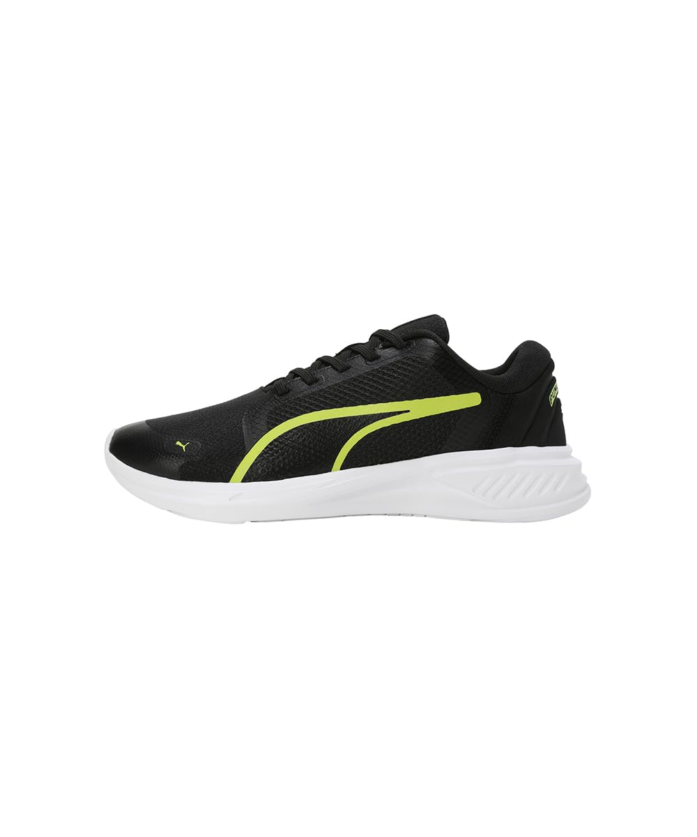 Puma Men's Scorch Whizz Street Running Shoe - Black White Electric Lime - Image 2