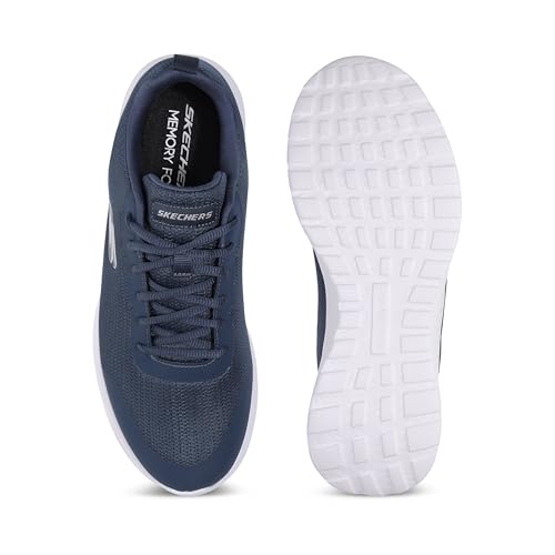 Skechers Men's Navy Running Shoe - Image 4