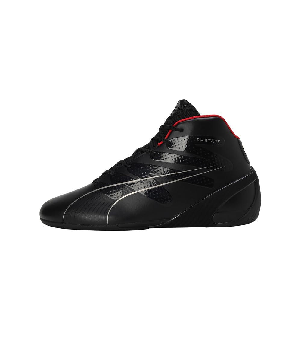 Puma Ferrari Carbon Cat Mid Sneaker - Black - Image 3