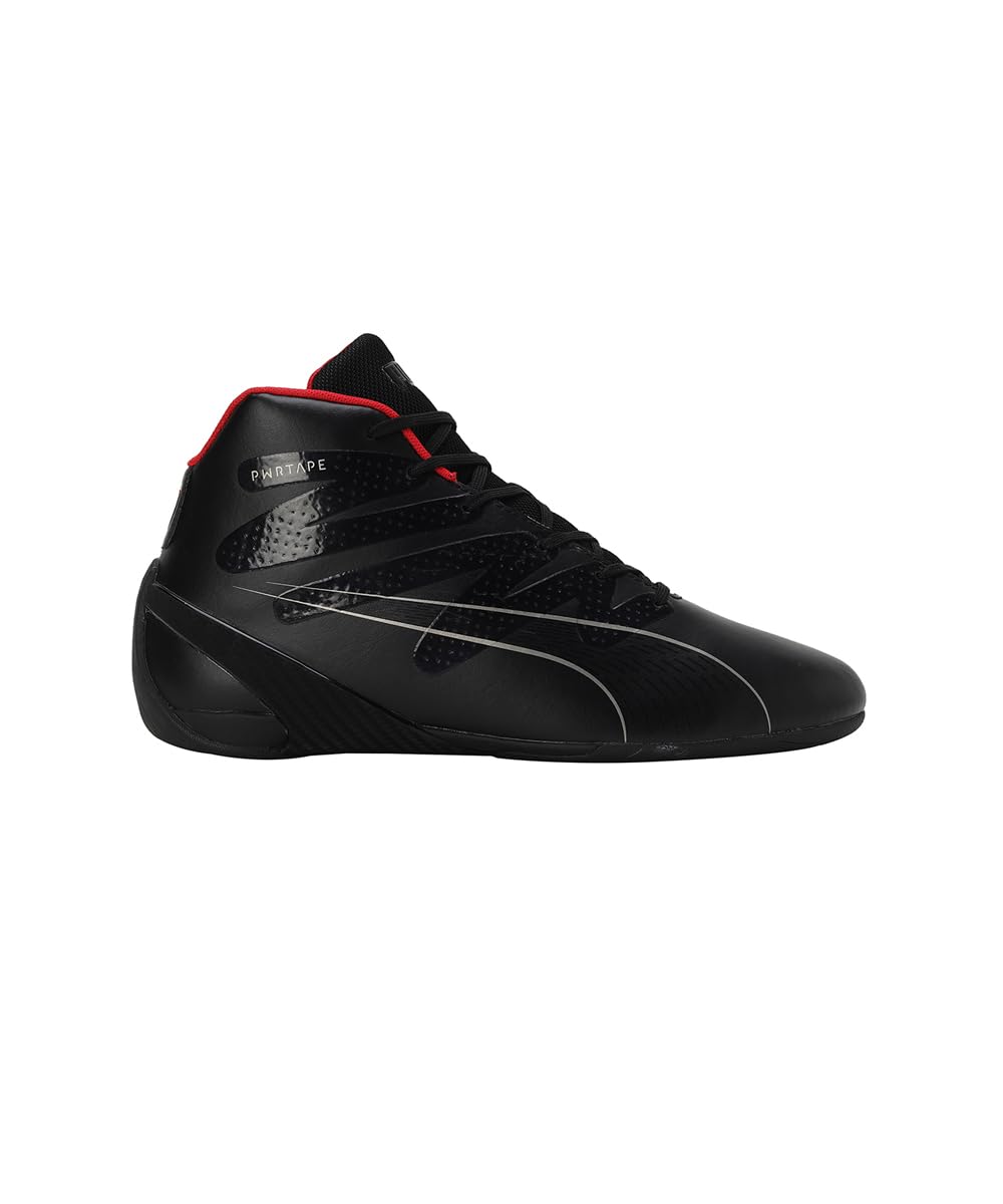 Puma Ferrari Carbon Cat Mid Sneaker - Black - Image 4