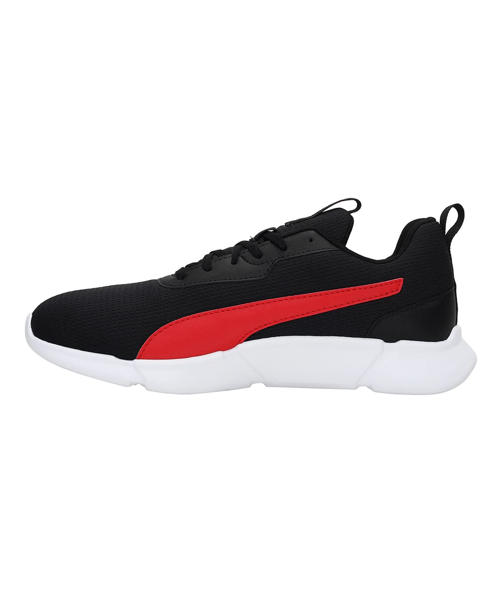 Puma Unisex Flair 2 Running Shoe - Black-High Risk Red - Image 2
