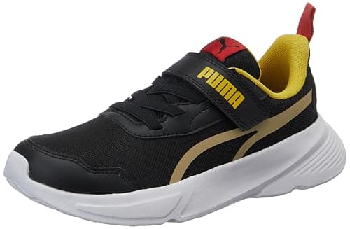Puma Alfarun V1 JR Black-Pelé Yellow Sneaker