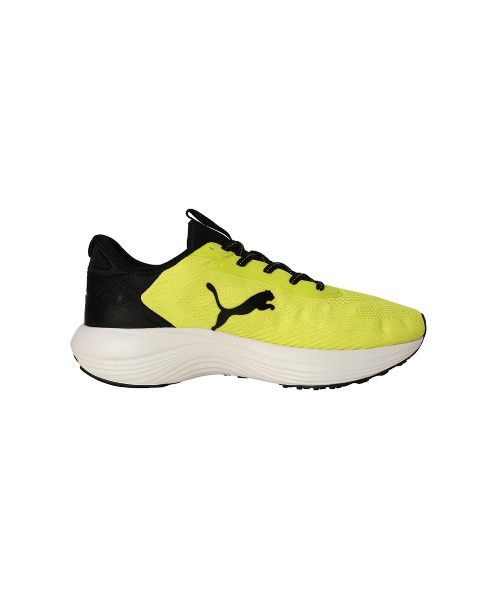 Puma Men Galaxis Pro Running Shoe - Lime Sheen - Image 3