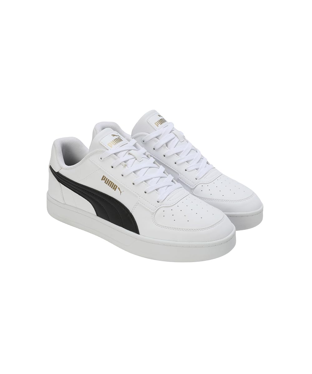 Puma Caven 2.0 Sneaker - White Black Gold - Image 5