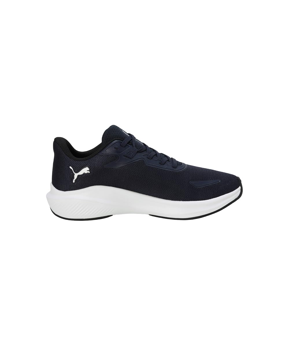 Puma Skyrocket Lite Navy Black White Running Shoe for Men - Image 3