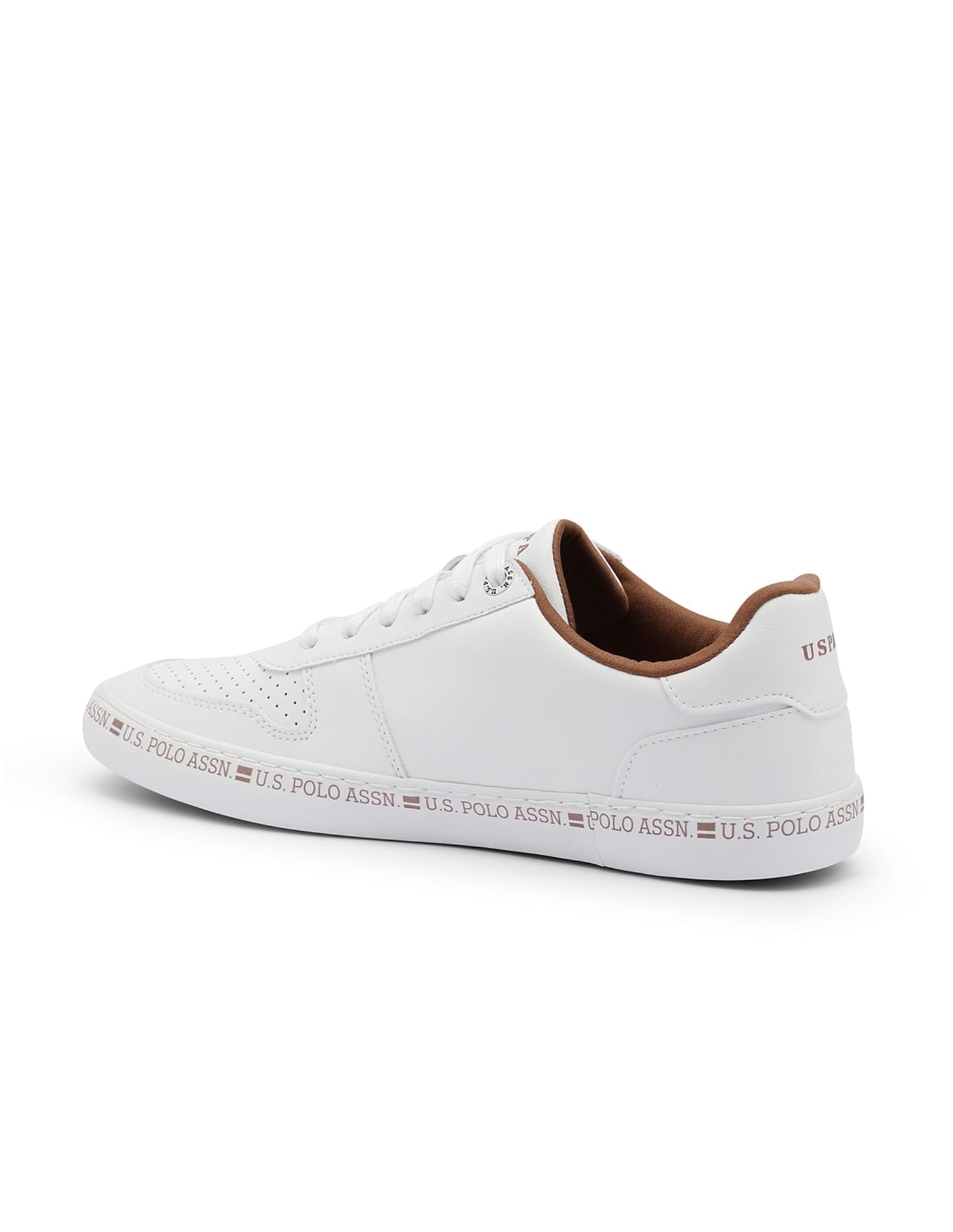 U.S. Polo Assn. Conrad Sneakers for Men - Off White - Image 3