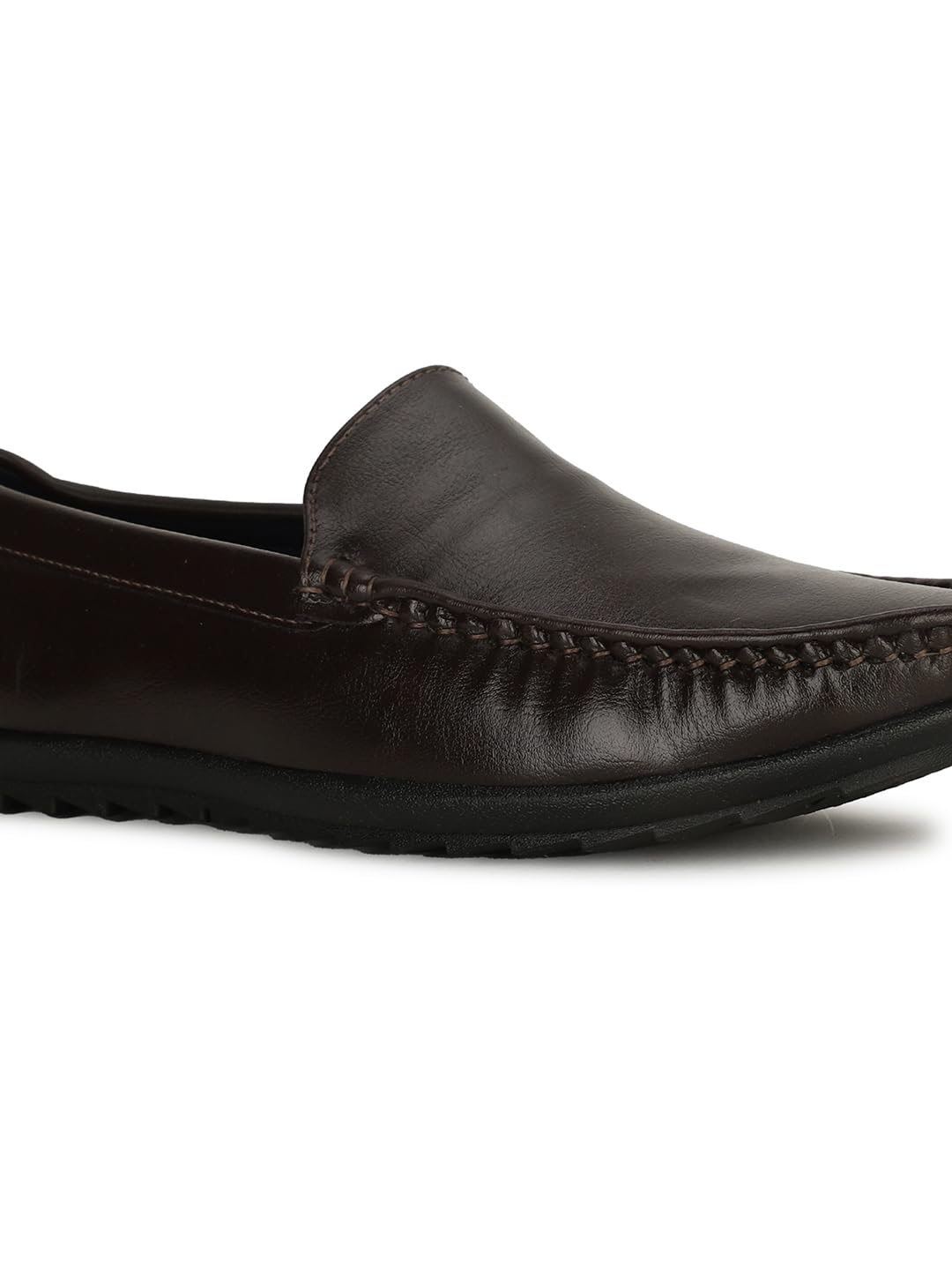 Bata Men's Dark Brown Slip-On Loafer - Image 5