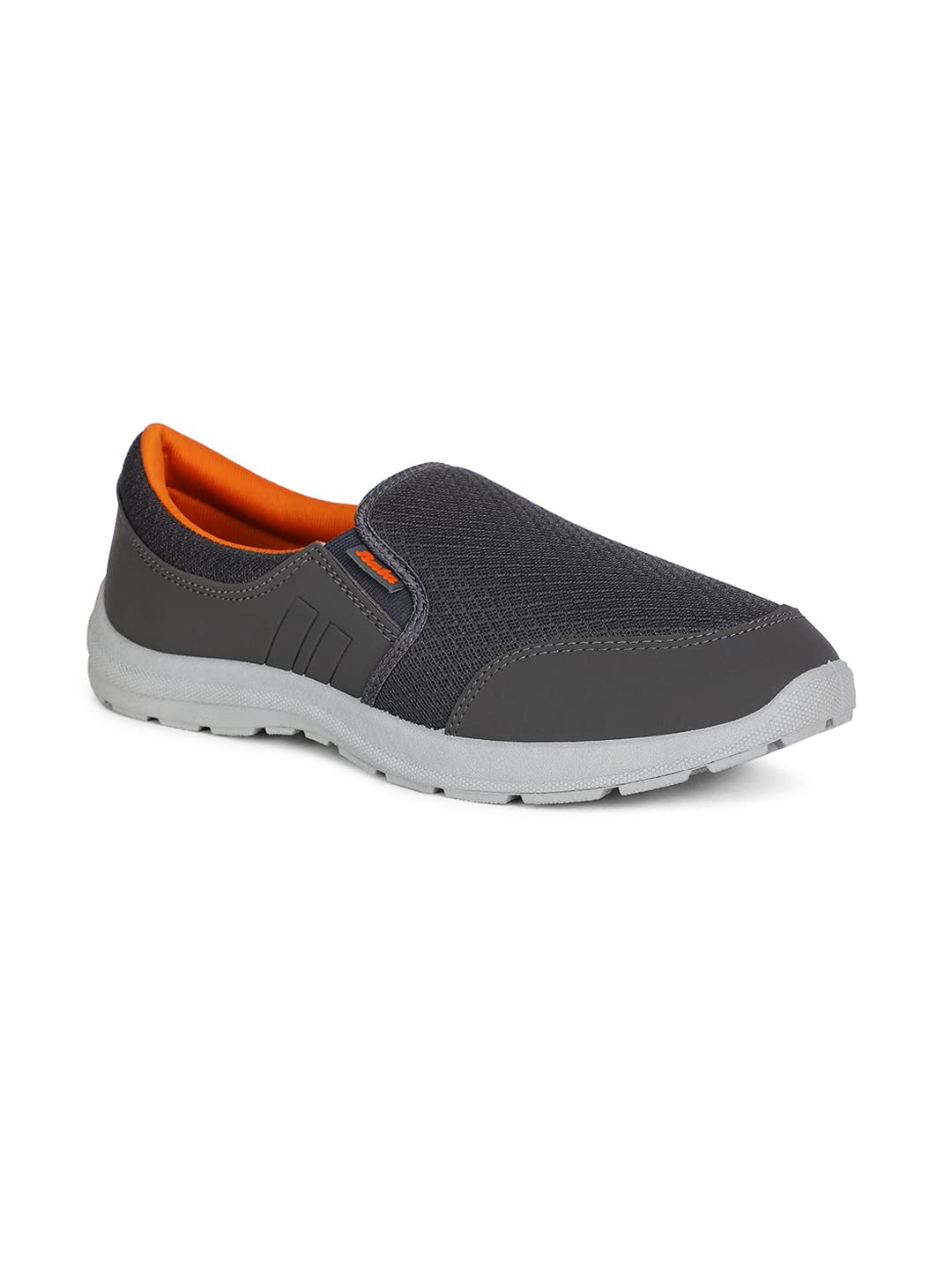 Bata Men's Grey Slip-On Walking Shoes