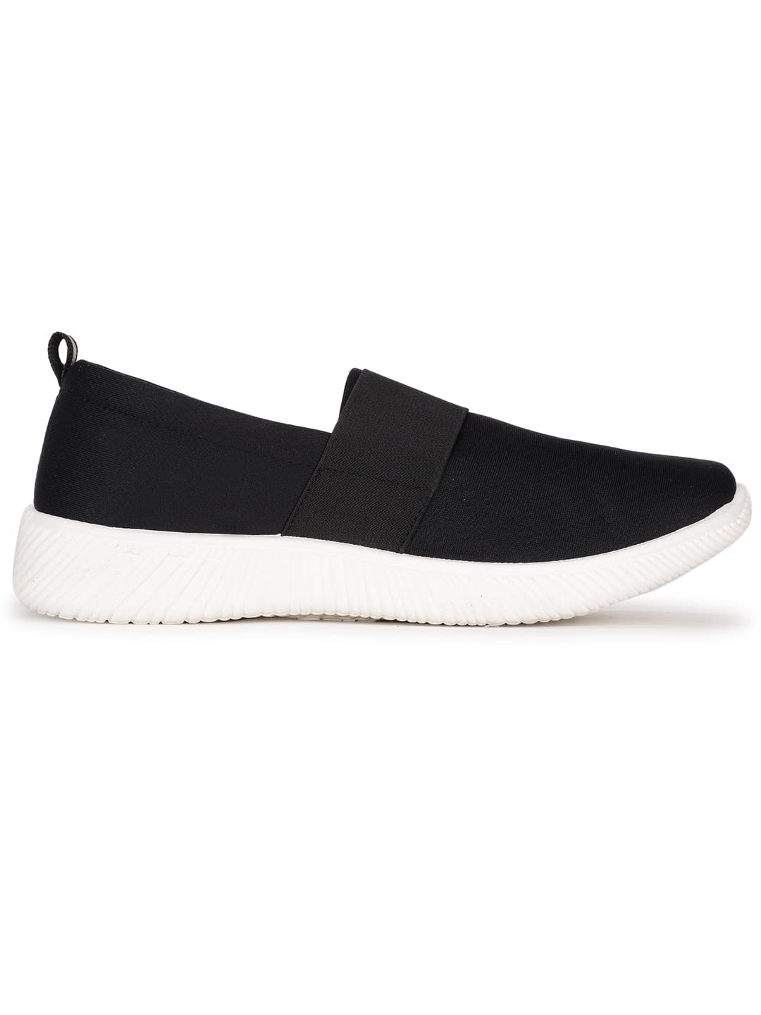 Bata Women's Black Slip-On Sneakers - Image 2