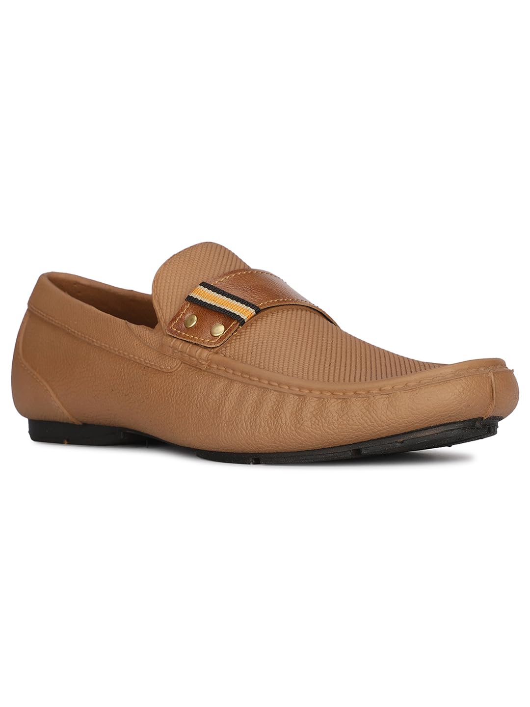 Bata Men's Tan Slip-on Loafer - Image 2