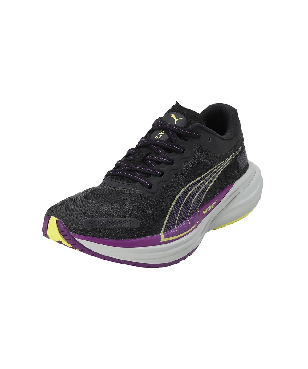 Puma Deviate Nitro 2 WTRepel WNS - Black-Purple Pop-Yellow Burst
