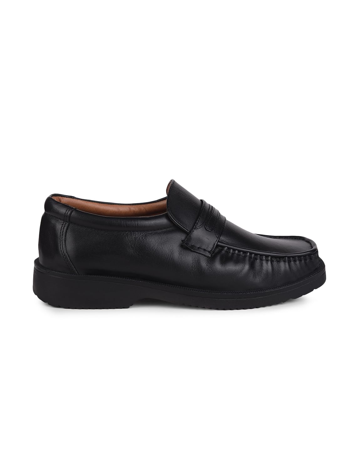 Bata Men's Slip-on Formal Shoes - Black - Image 3