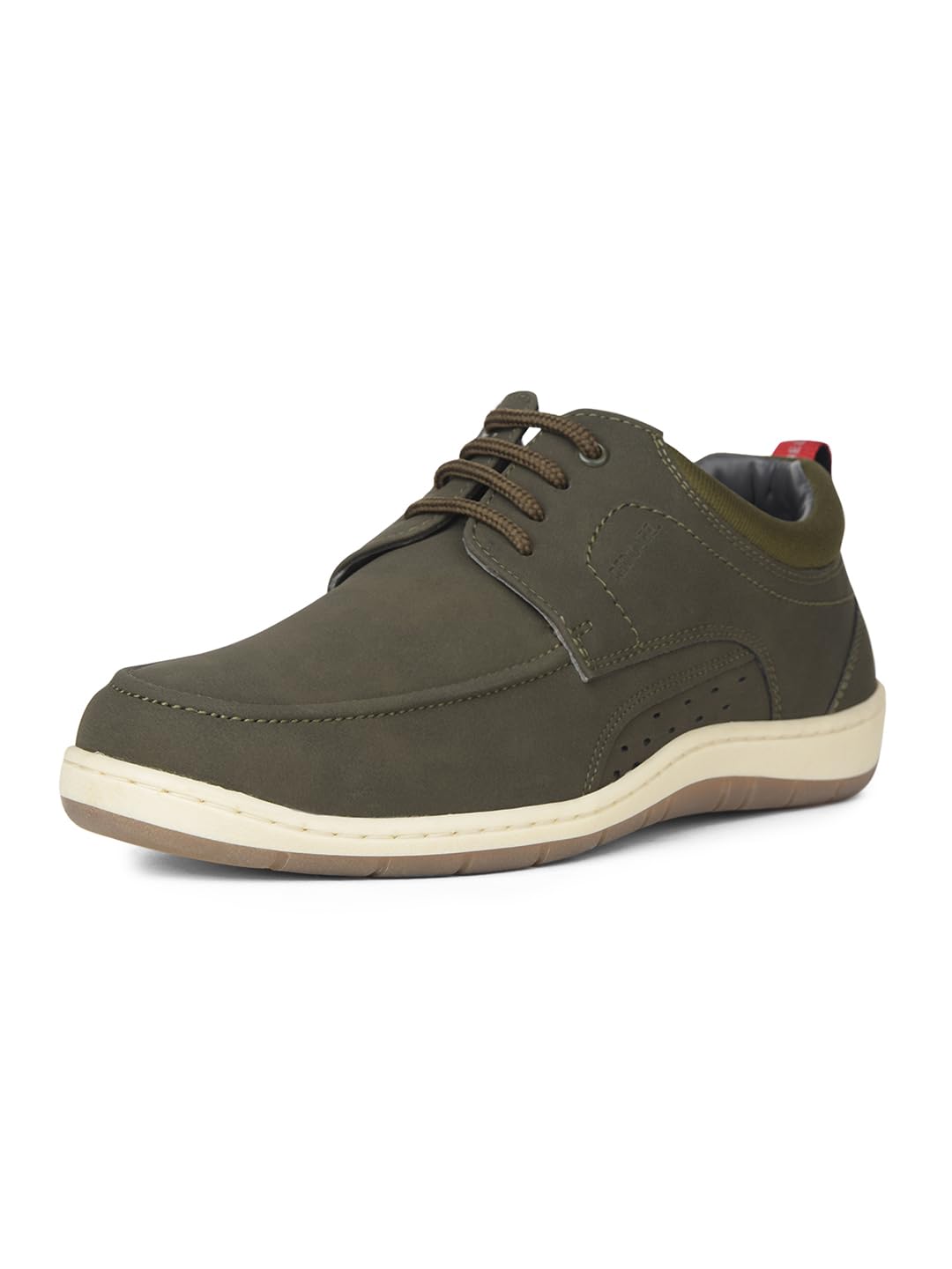 Bata Men's Olive Formal Derby Shoes