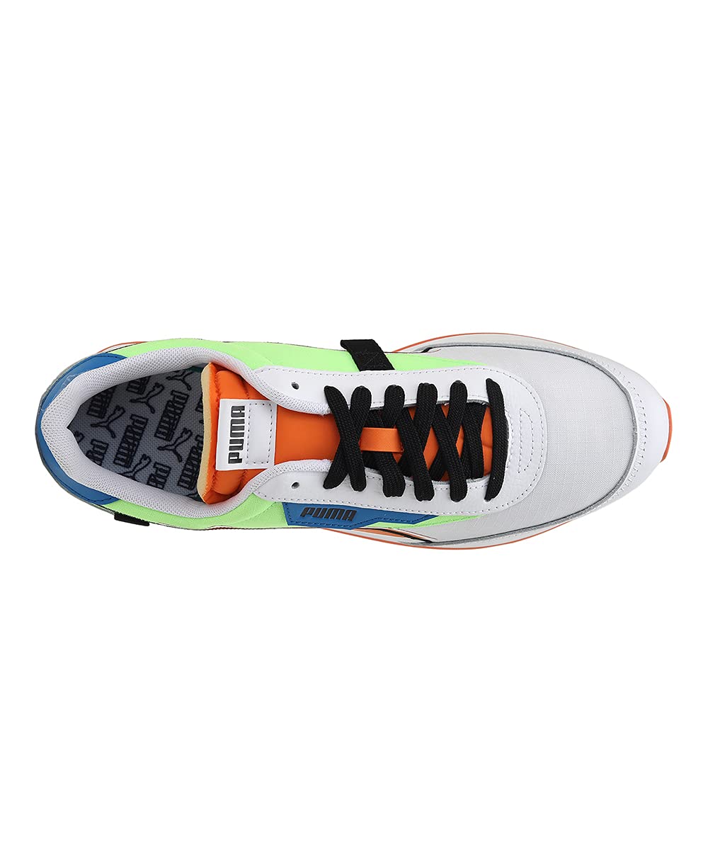 Puma Future Rider Twofold White Green Orange Sneaker - Image 4