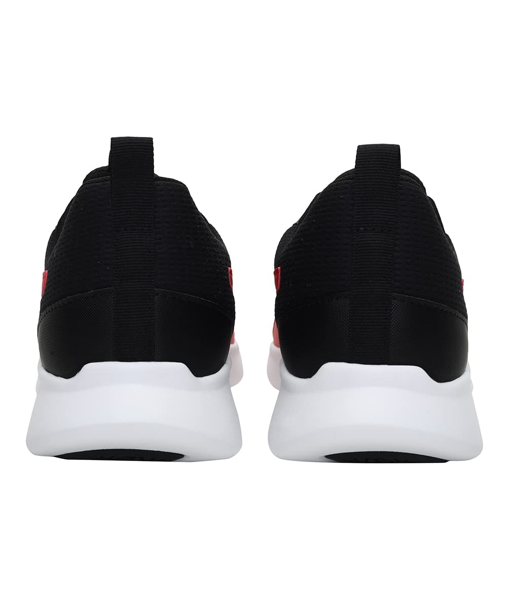 Puma Unisex Flair 2 Running Shoe - Black-High Risk Red - Image 4