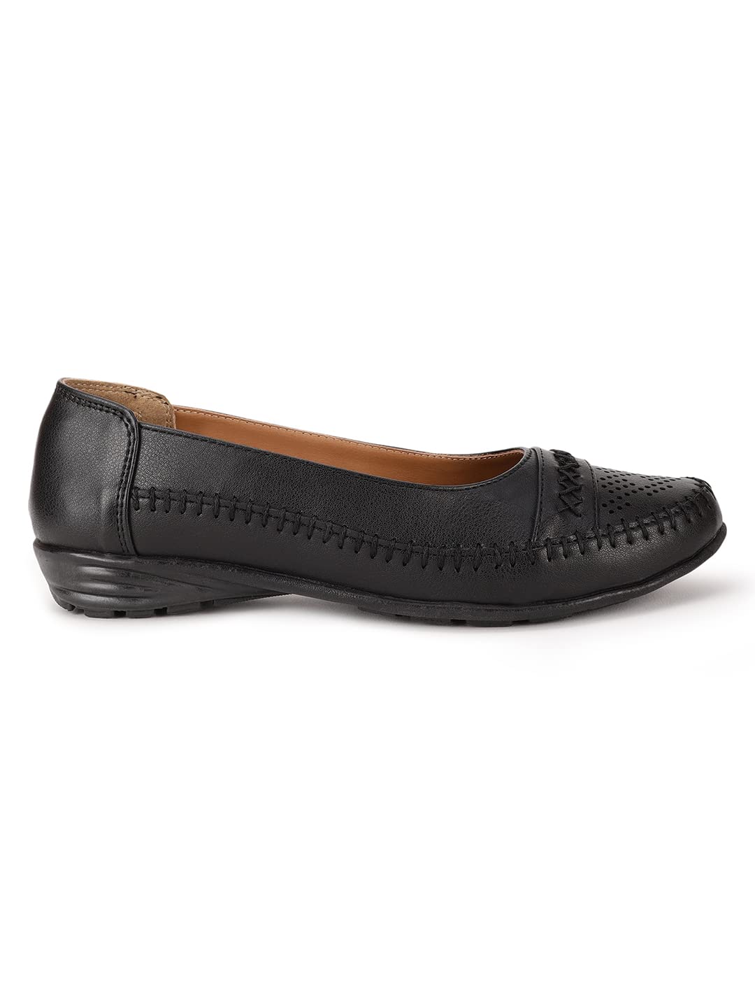 Bata Womens Dory Ballerinas - Black - Image 3