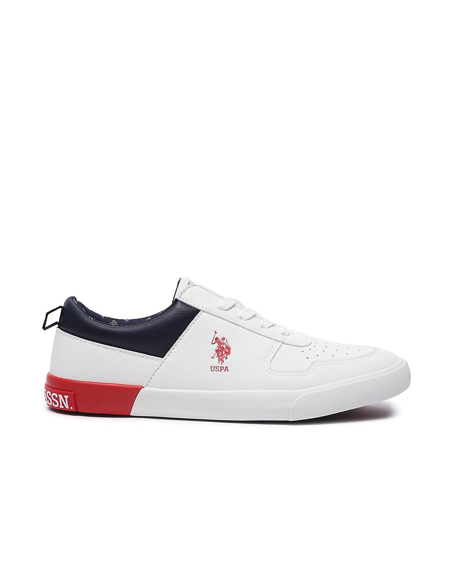 U.S. Polo Assn. Casual Sneakers for Men - Off White - Image 5