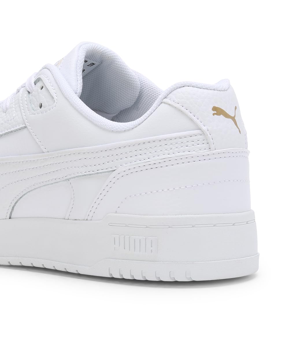 Puma Mens Court Shatter Low - White Team Gold - Image 4