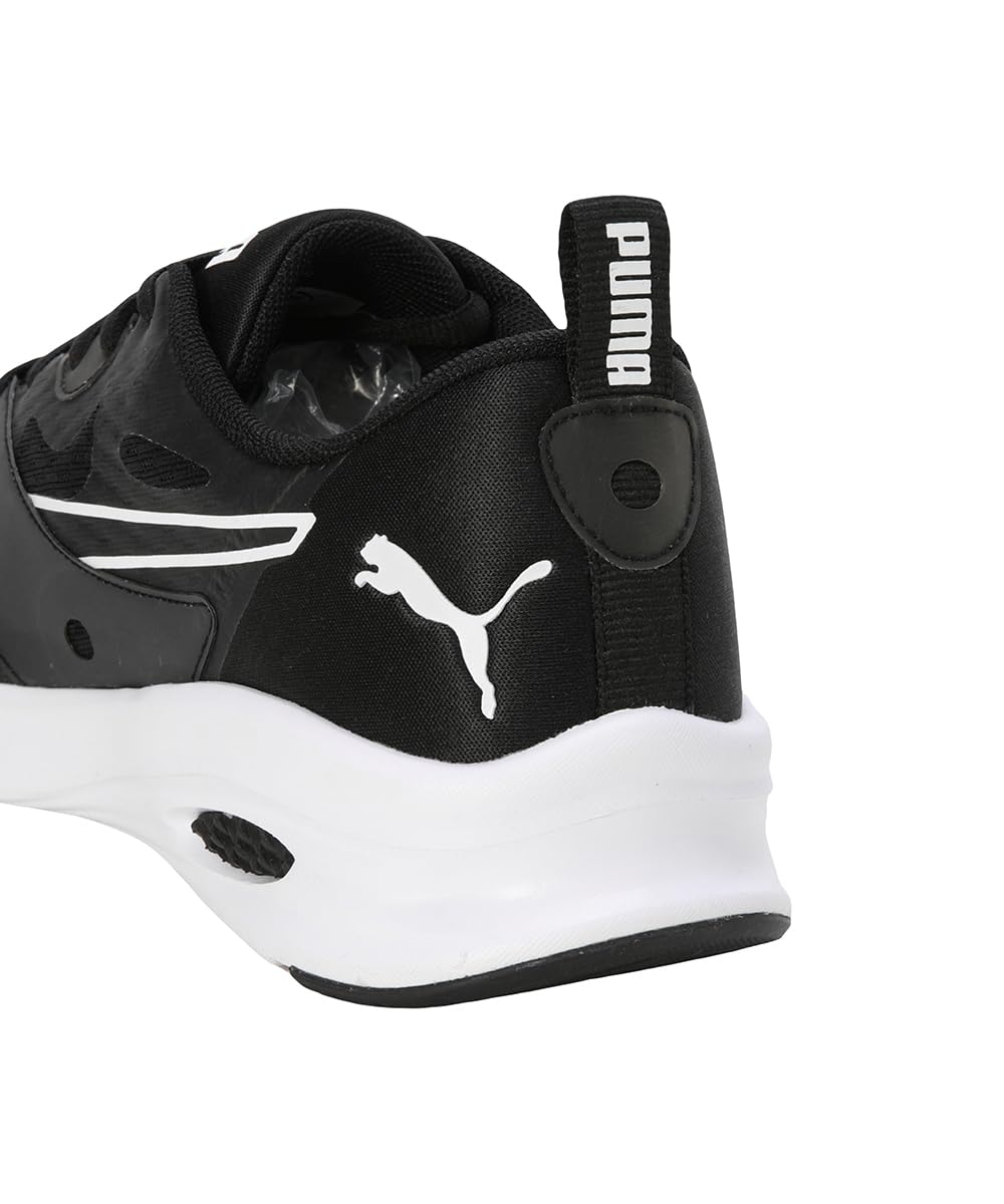 Puma Men ProFoam Fuego Running Shoe - Black White - Image 4