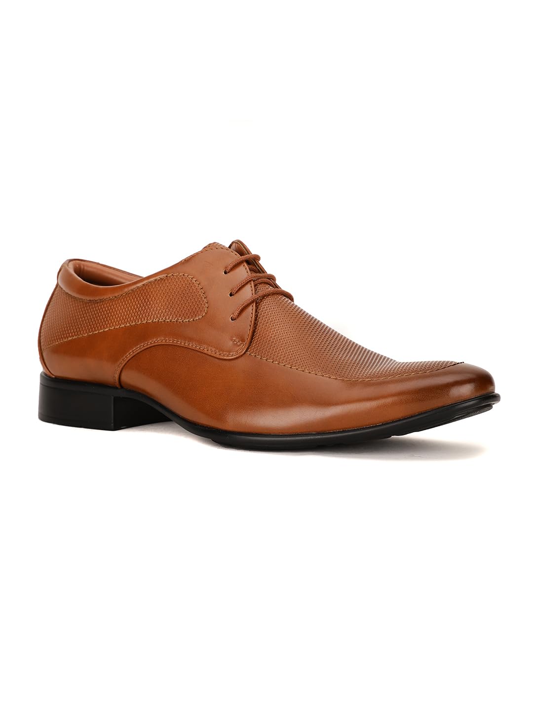 Bata Men's Lace-up Formal Shoes - Tan - Image 2