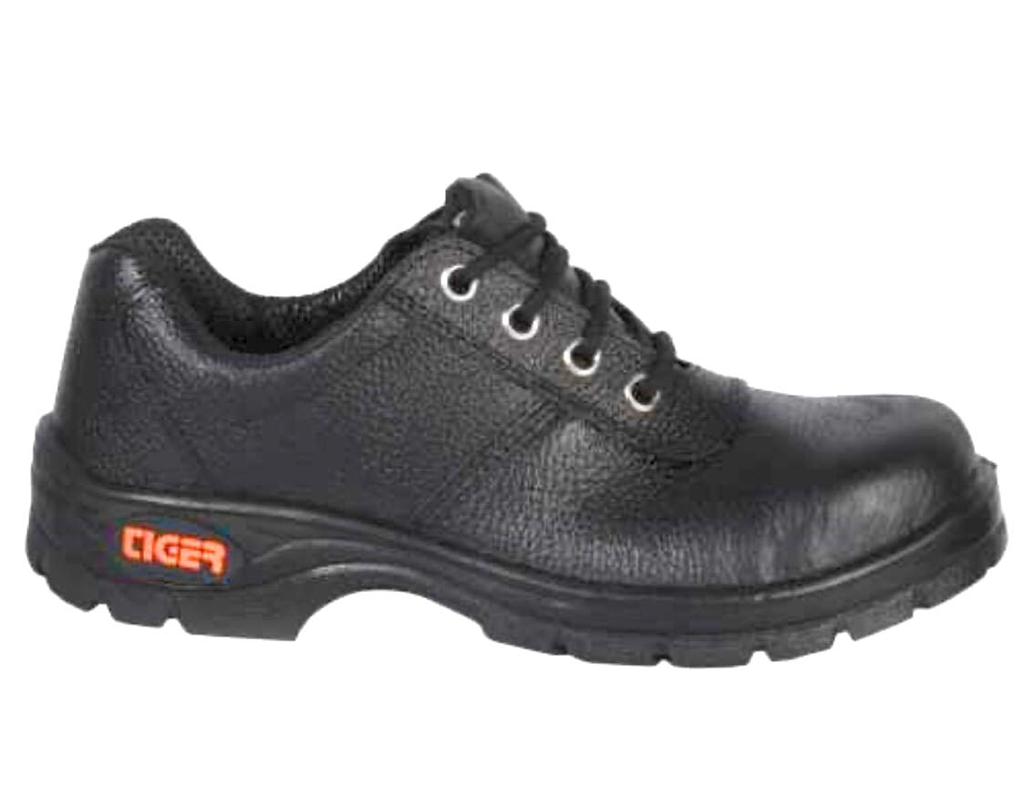 Tiger Men's Black Lorex Safety Shoes