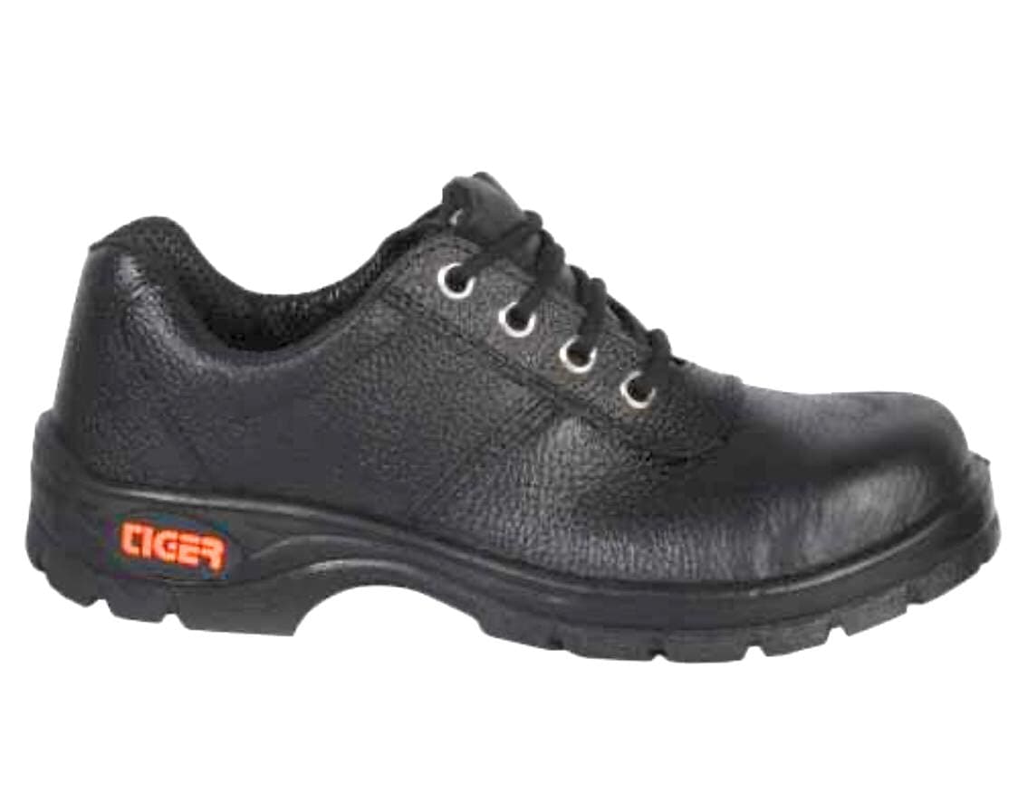 Tiger Men's Black Lorex Safety Shoes